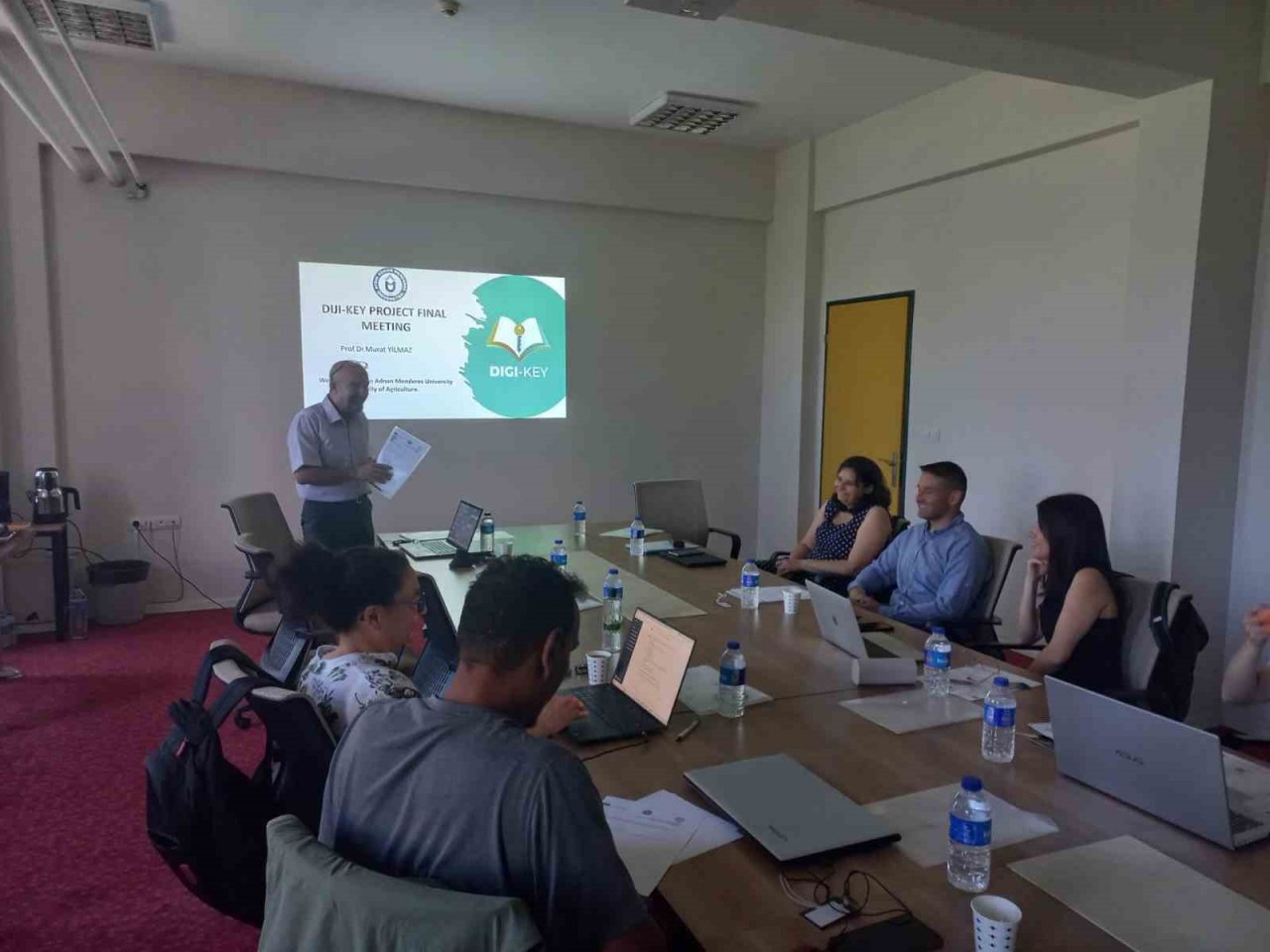 Dijital Dünyada Bilgi Hazinesinin Anahtarı projesinin final toplantısı Aydın’da yapıldı