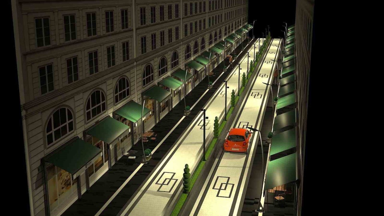 Germencik’te Lozan Caddesi yenileniyor