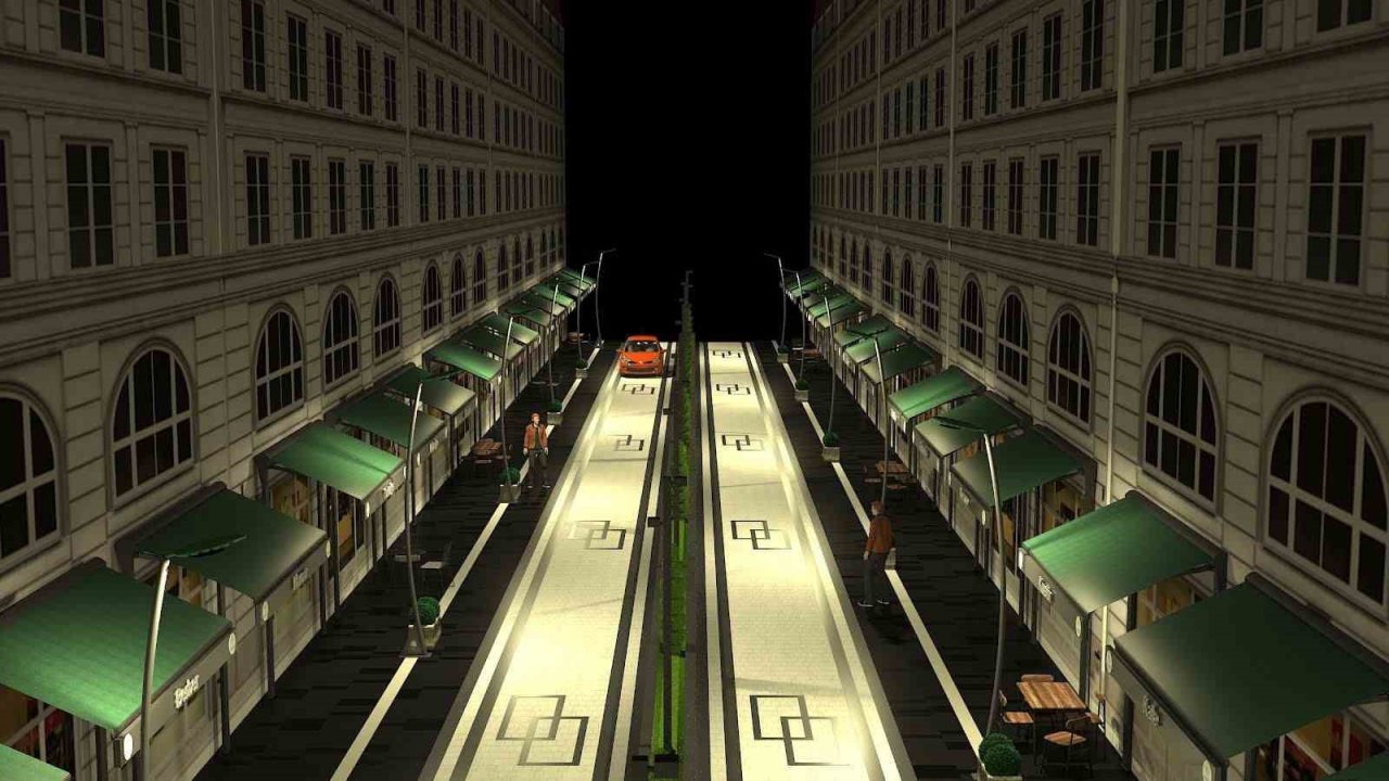 Germencik’te Lozan Caddesi yenileniyor