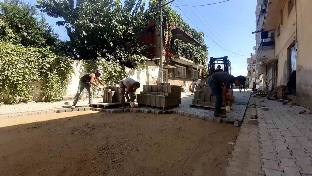 Germencik’te Lozan Caddesi yenileniyor