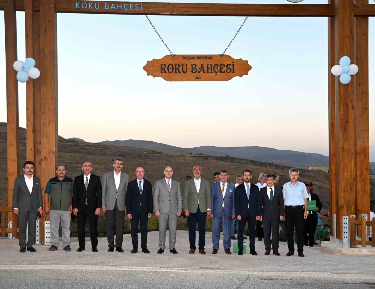 Selçuklu Seyir Kafe ve Koku Bahçesi açıldı