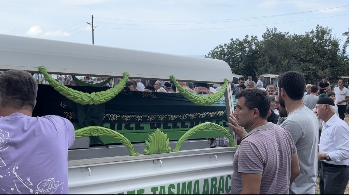 Ordu’daki kazada hayatını kaybeden 3 kişi toprağa verildi