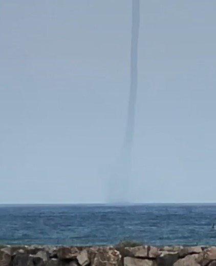 Ordu’da denizde hortum oluştu