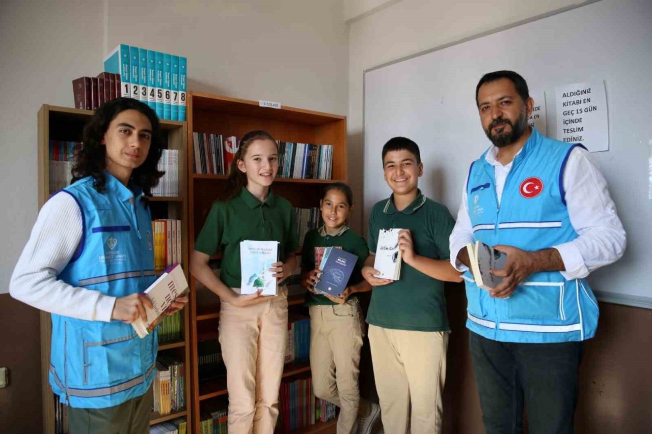 TDV’den 230 kütüphaneye kitap desteği