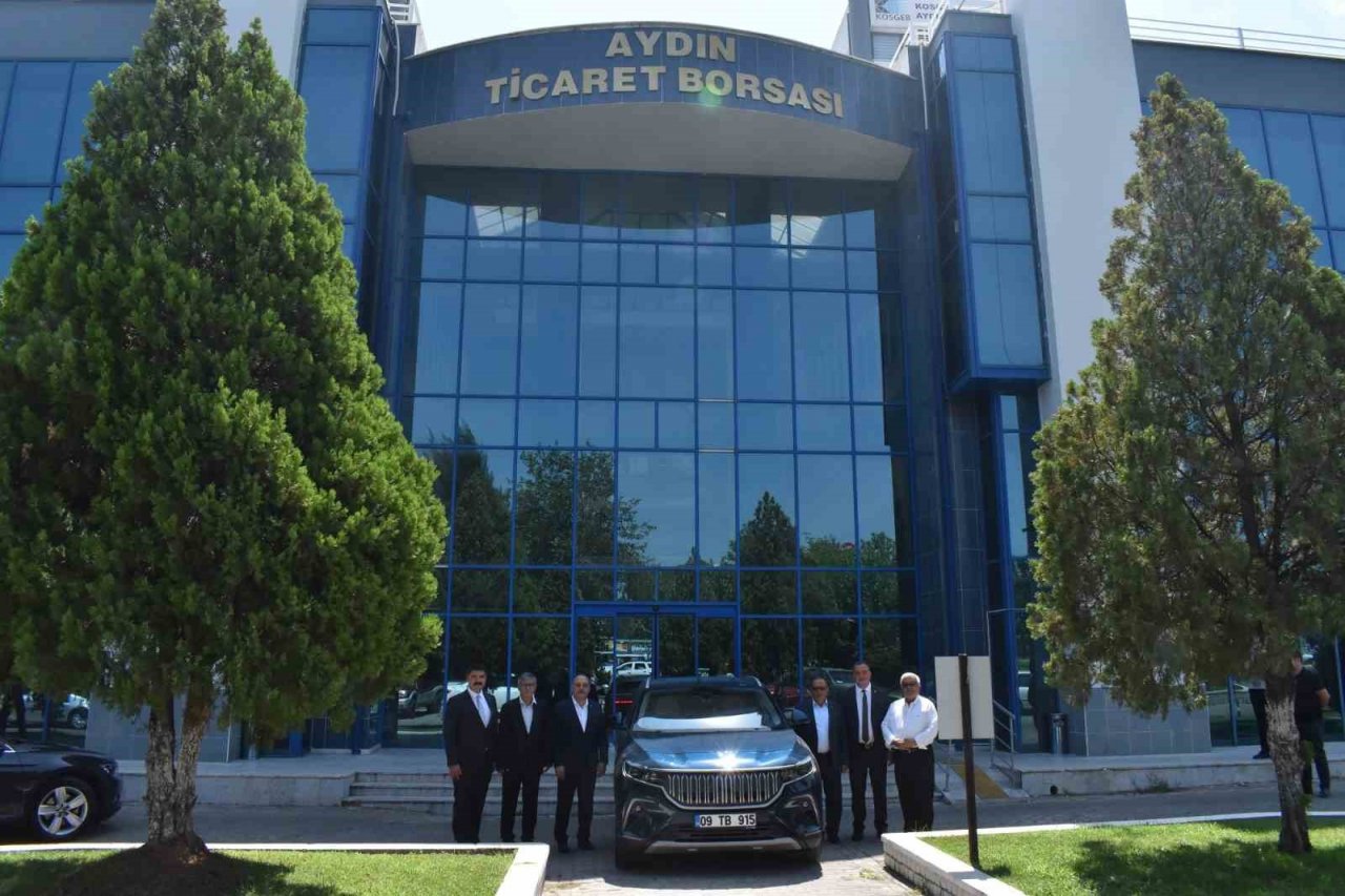 Aydın Ticaret Borsası, TOGG’u teslim aldı