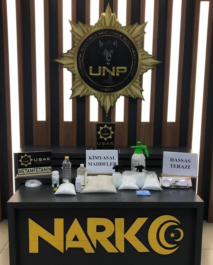 Uşak’ta uyuşturucan bir ayda 88 şüpheli yakalandı