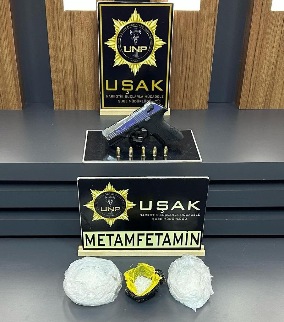 Uşak’ta uyuşturucan bir ayda 88 şüpheli yakalandı
