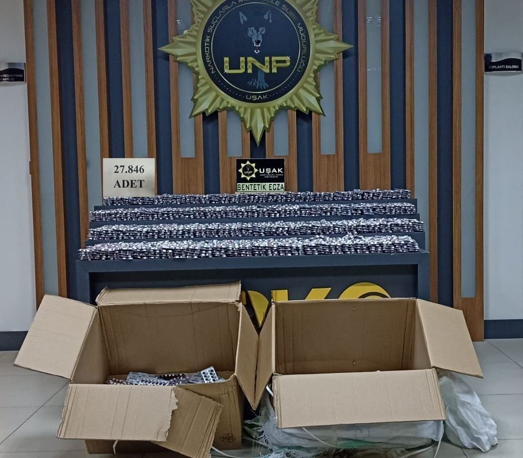 Uşak’ta uyuşturucan bir ayda 88 şüpheli yakalandı