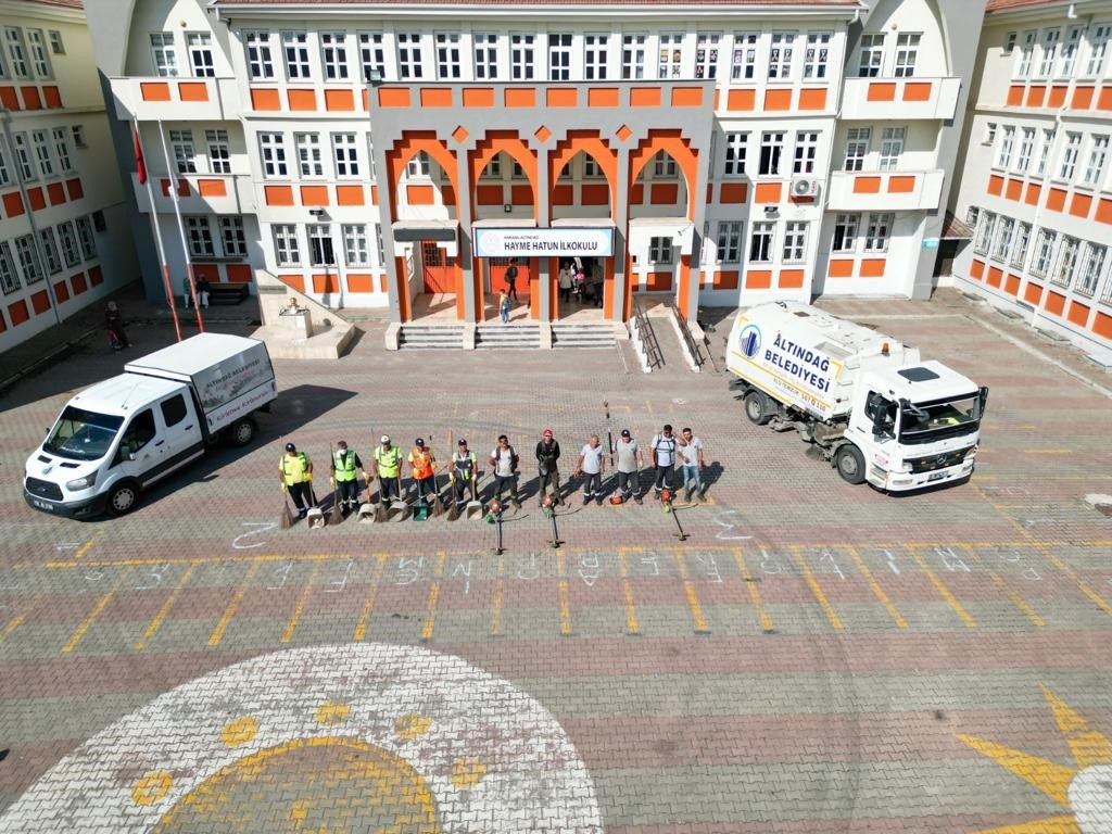 Altındağ’da okullara yoğun bakım