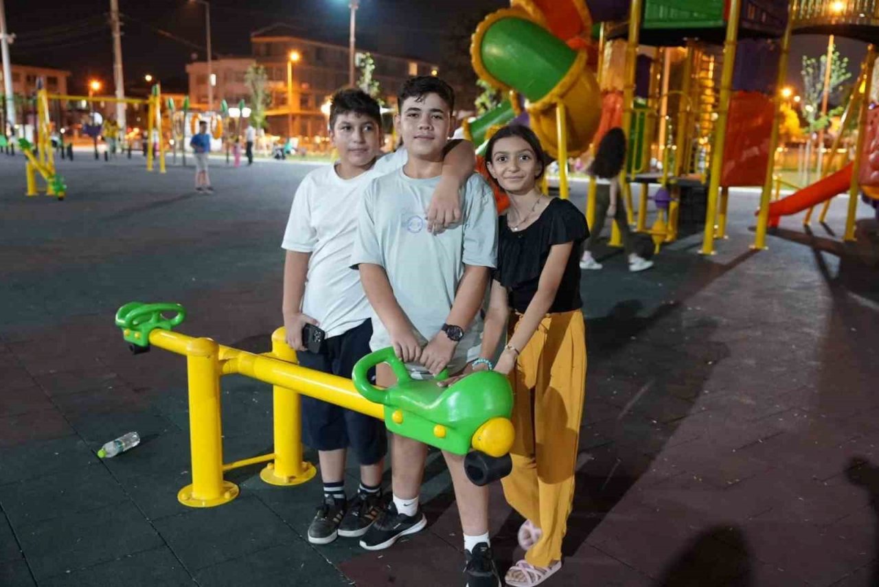 Şehrin kalbine bu park çok yakıştı