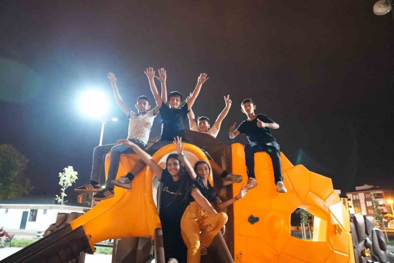 Şehrin kalbine bu park çok yakıştı