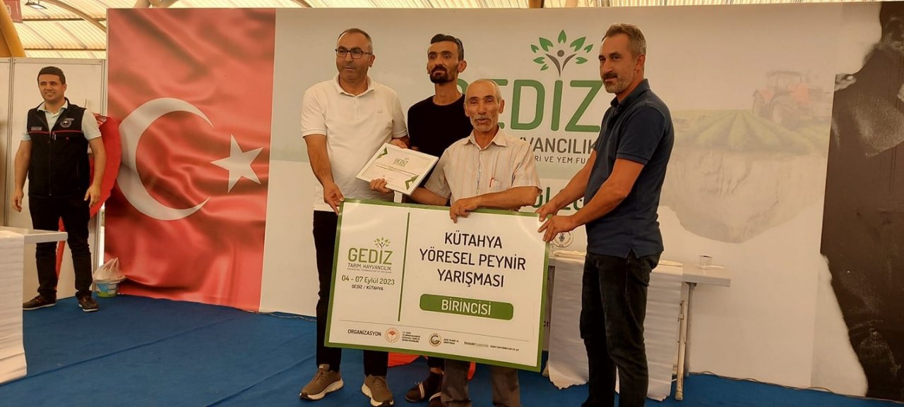 Gediz’de ’En lezzetli keçi peyniri yarışması’ düzenlendi