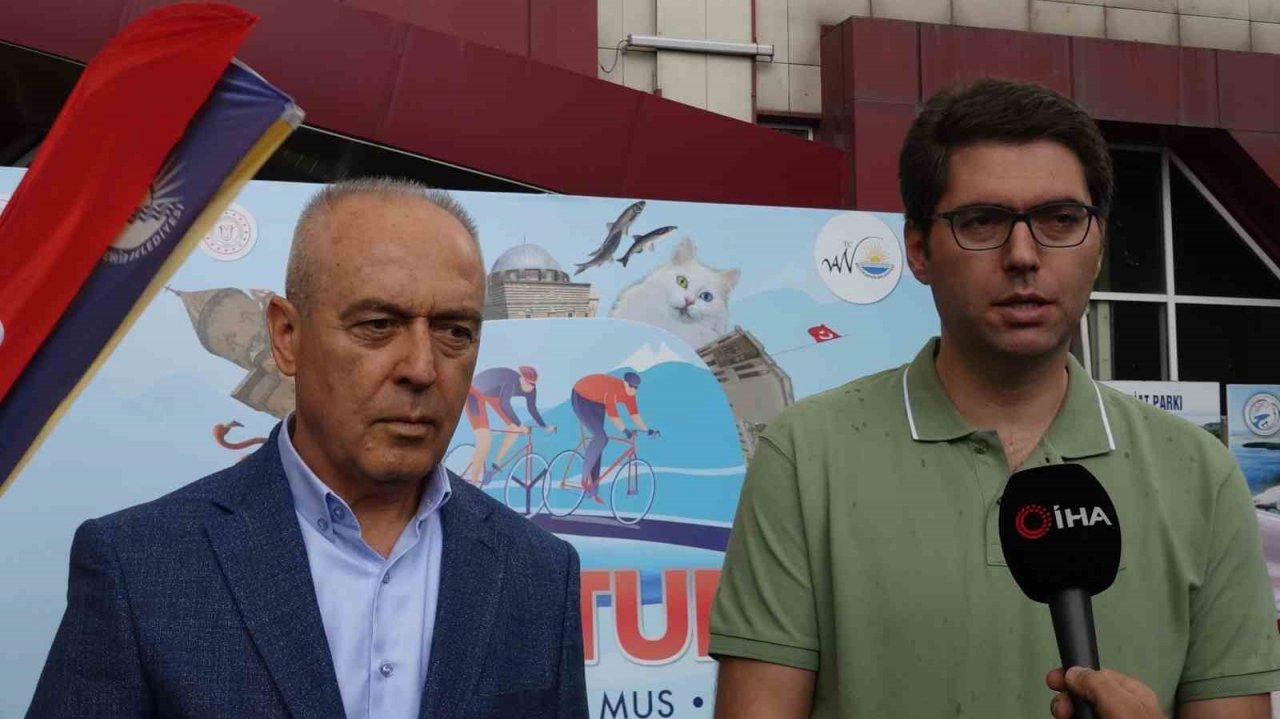 Tour of Van Uluslararası Bisiklet Yarışı’nın Erciş etabı tamamlandı