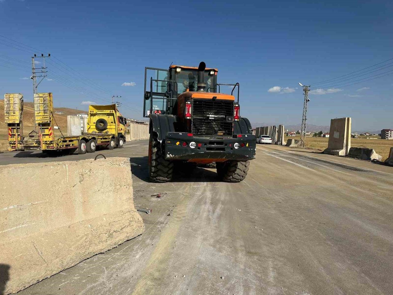 Yüksekova girişindeki polis kontrol noktası taşındı