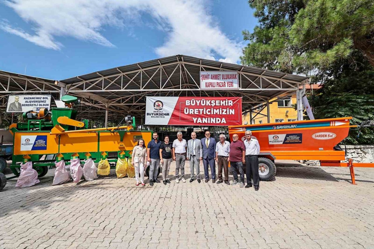 Denizli Büyükşehirden üreticilere bir destek daha