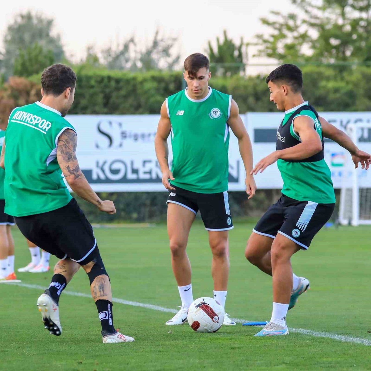 Konyaspor, Çaykur Rizespor maçı hazırlıklarını sürdürüyor