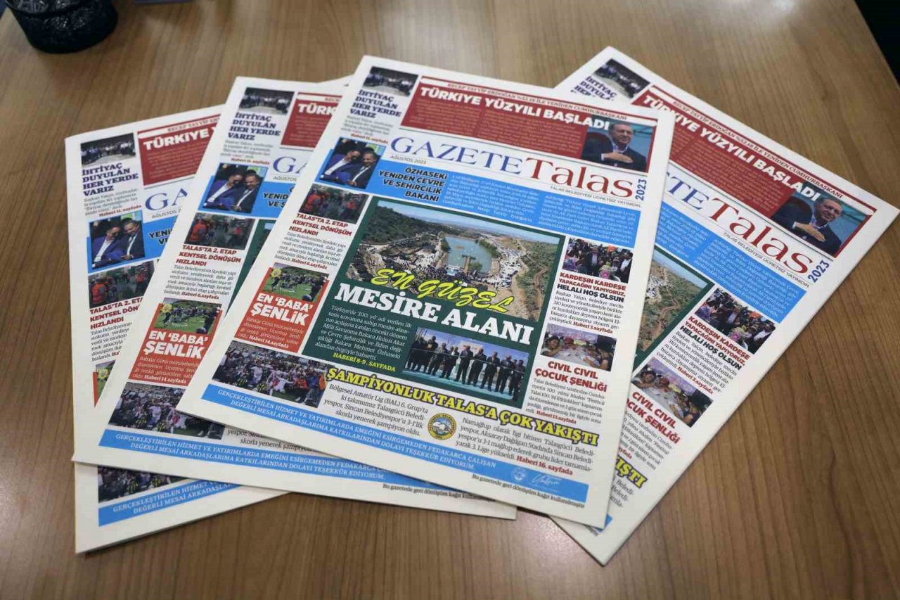 Gazete Talas dopdolu