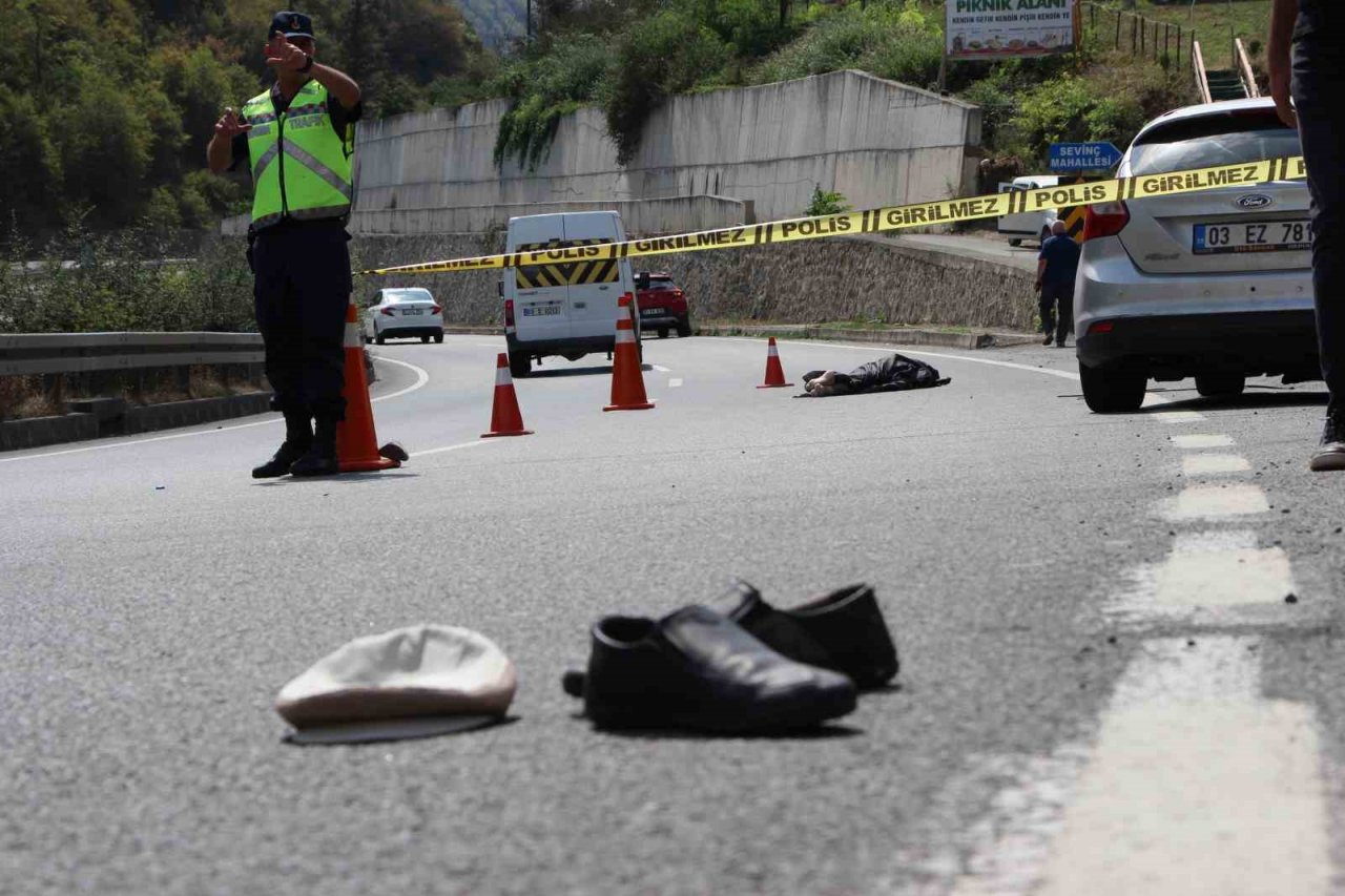 Metrelerce sürüklendi, geride ayakkabısı ve kasketi kaldı