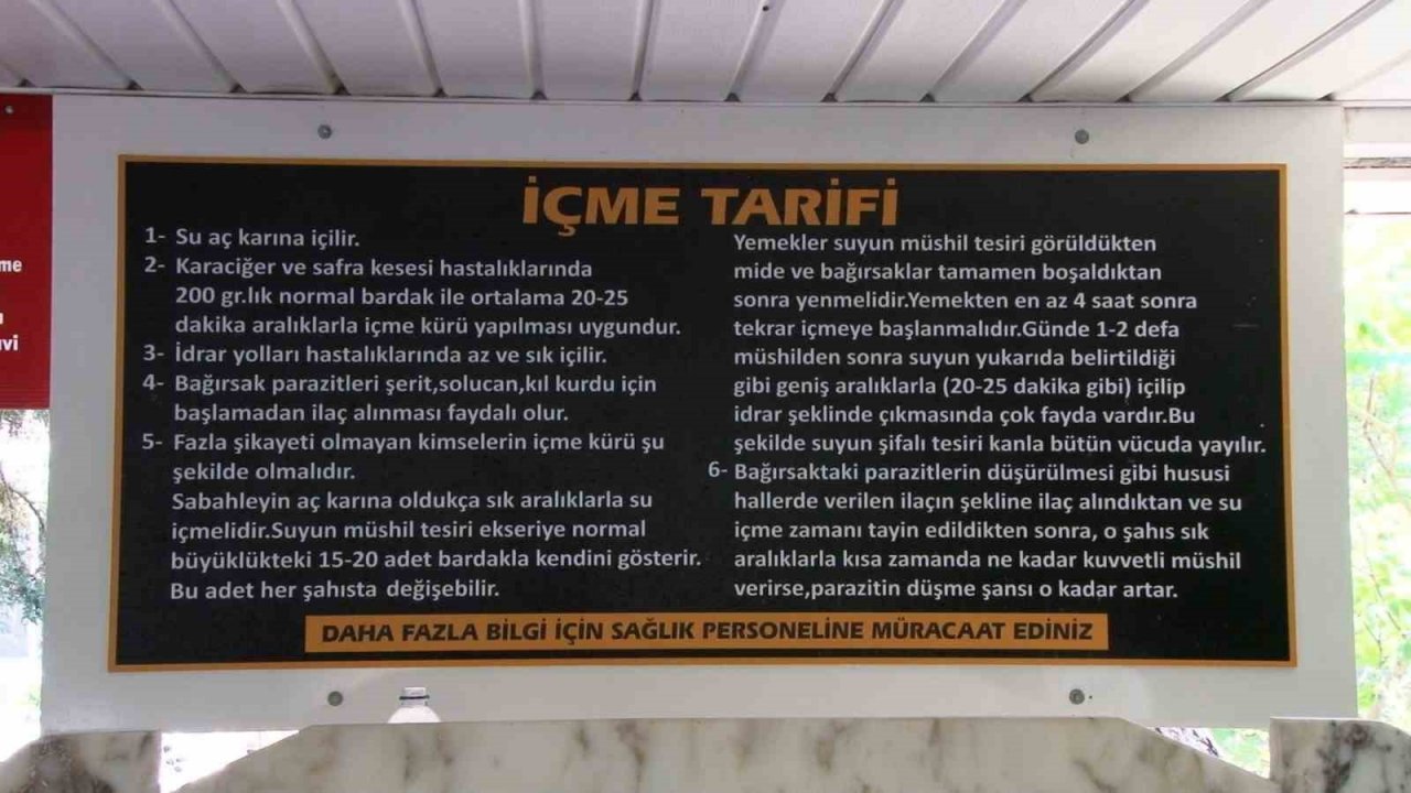 Ayaş’ın içmeceleri 2 bin yıldır dünyaya şifa dağıtıyor