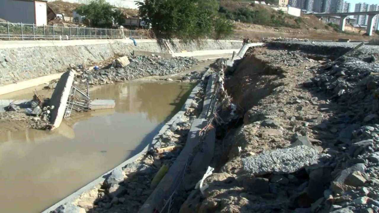 İstanbul’da felaketin üzerinden 5 gün geçti, çöken dere yatağında çalışma başlatılmadı