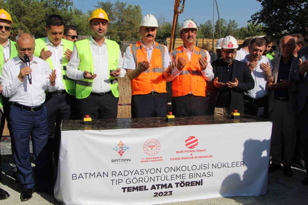 Batman’da Onkoloji Tanı Merkezi’nin temeli törenle atıldı
