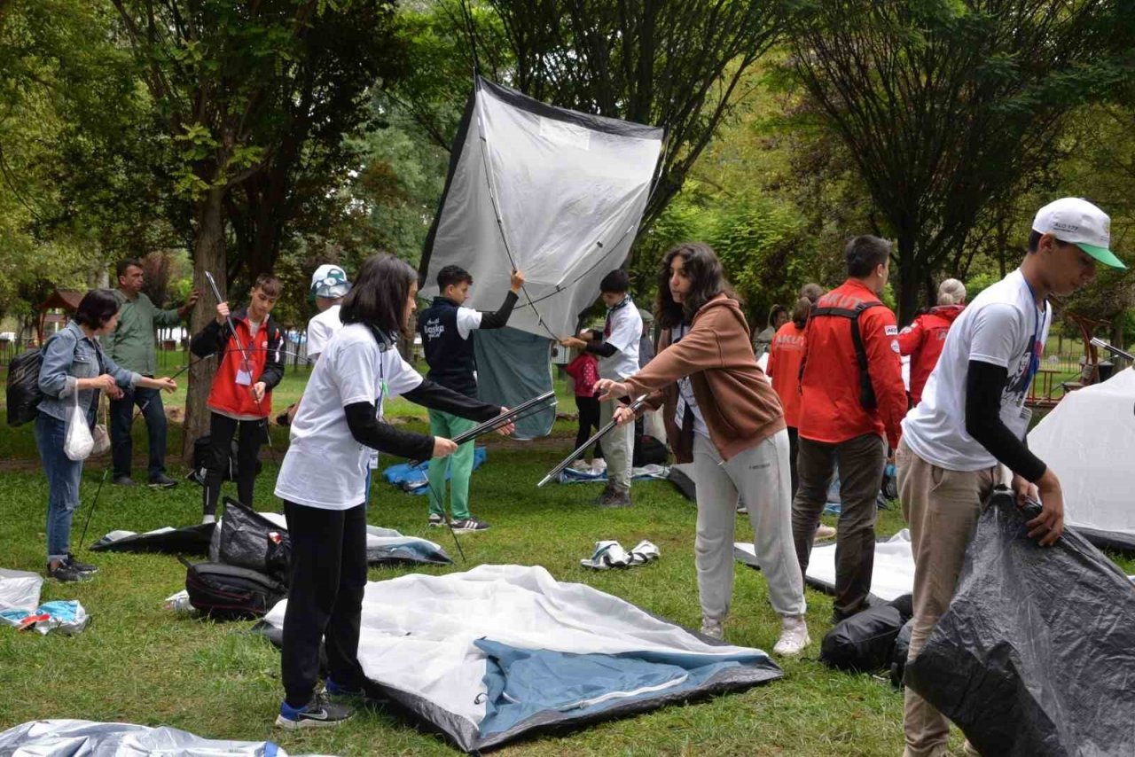 Gençlik Doğa Kampı sona erdi