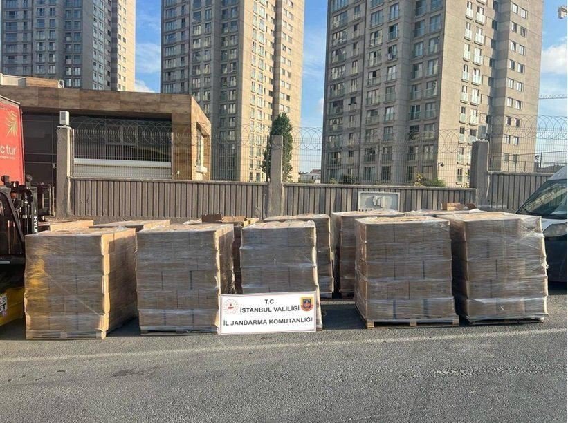 İstanbul’da bir tırda 15 ton etil alkol ele geçirildi