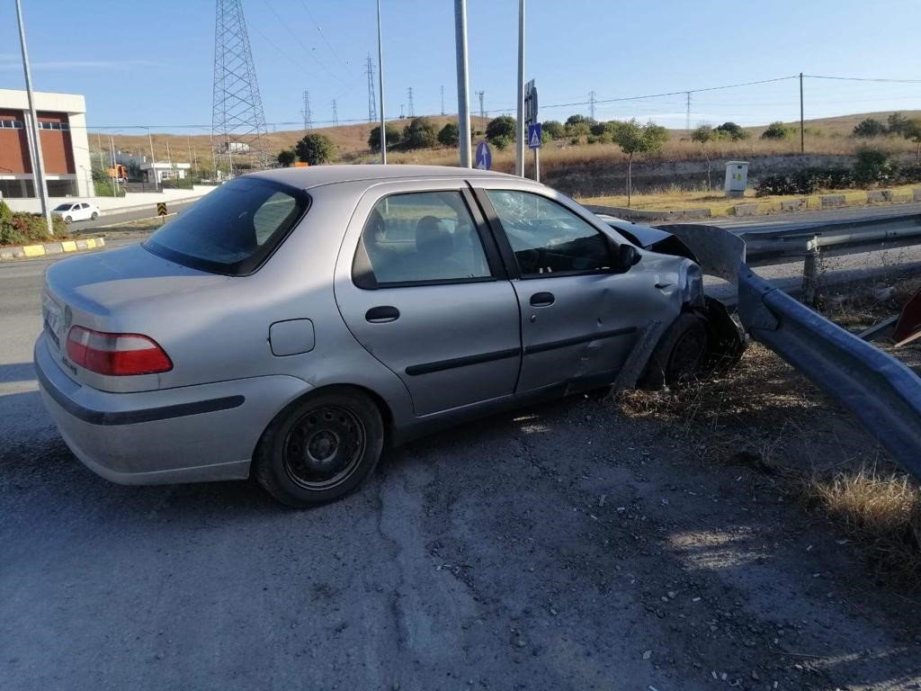 Gözüne gelen güneş ışığı kazaya neden oldu: 1 yaralı