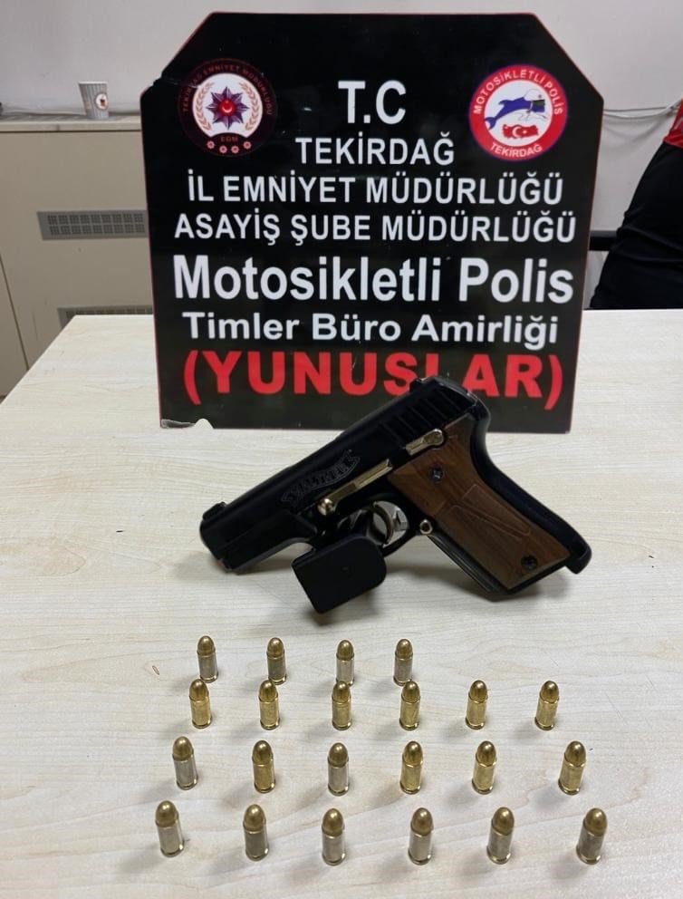 Tekirdağ’da şok uygulamalarda 32 kişiye işlem yapıldı