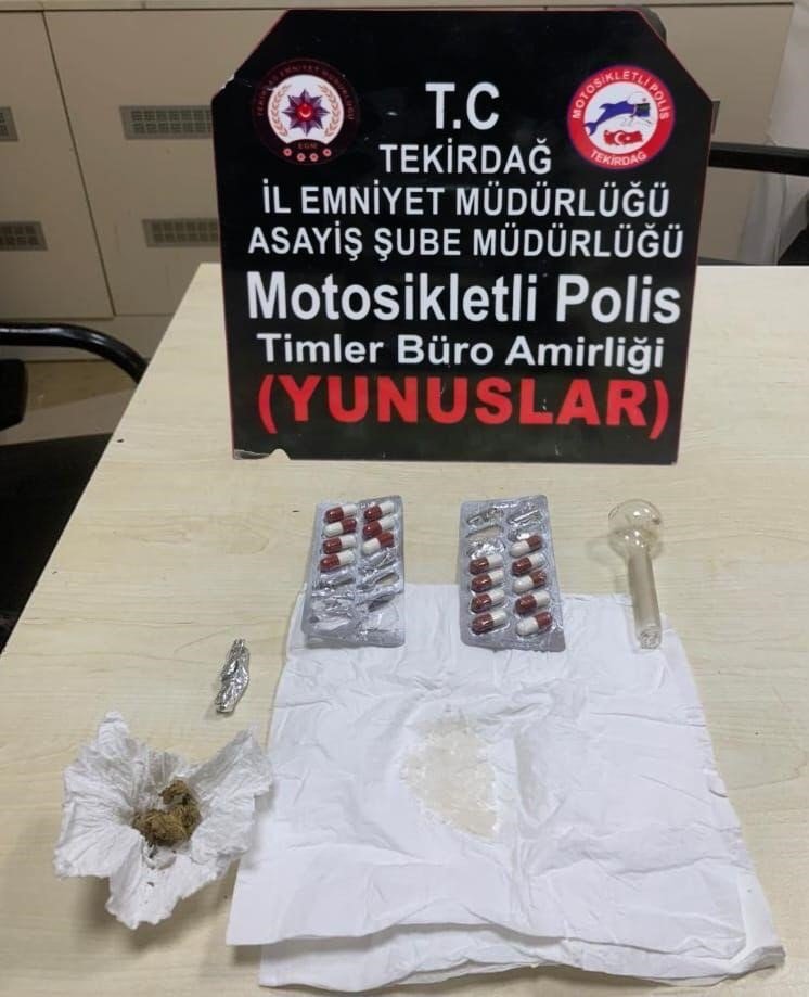 Tekirdağ’da şok uygulamalarda 32 kişiye işlem yapıldı