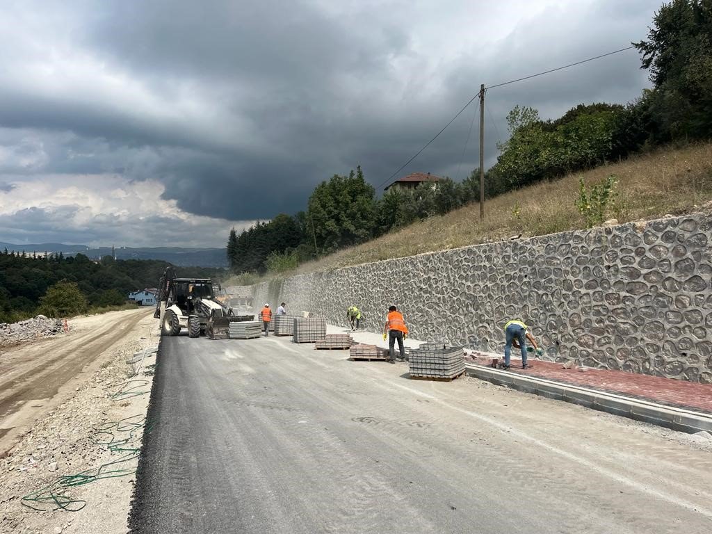Yuvacık Barajı’na 4 şeritli yol ile ulaşım