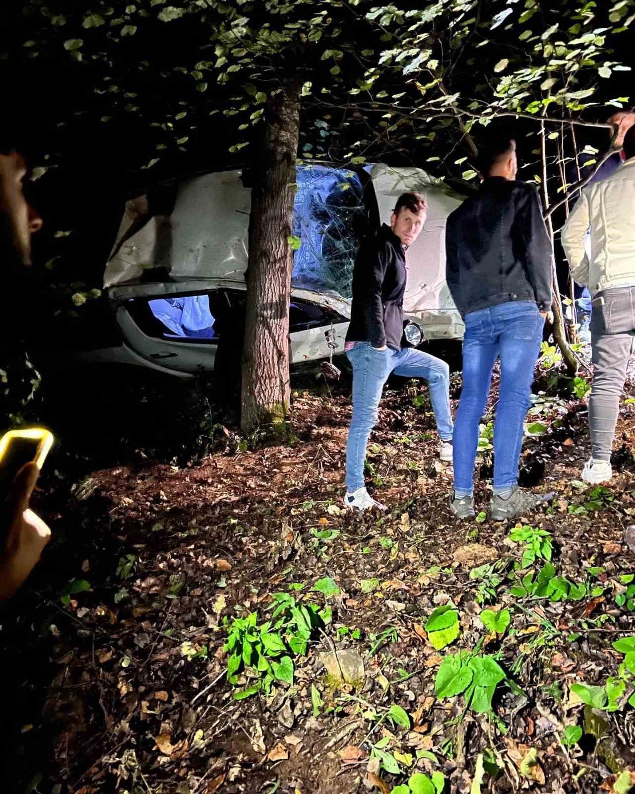 Artvin’de trafik kazası: 1 ölü, 2 yaralı