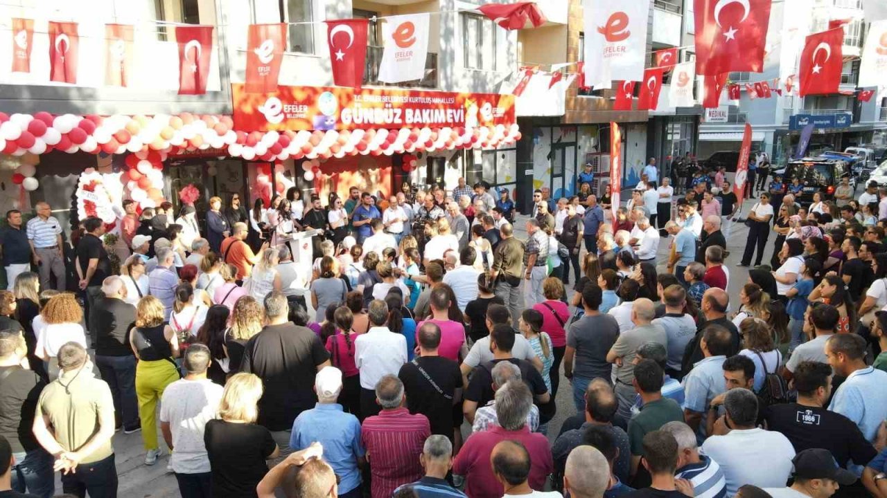 Efeler’in beşinci gündüz bakımevi kapılarını açtı