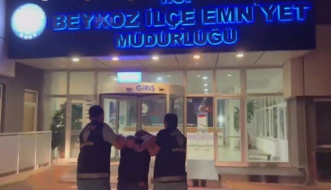 Beykoz’da düğün konvoyunda pompalı tüfekle havaya ateş açan zanlı yakalandı