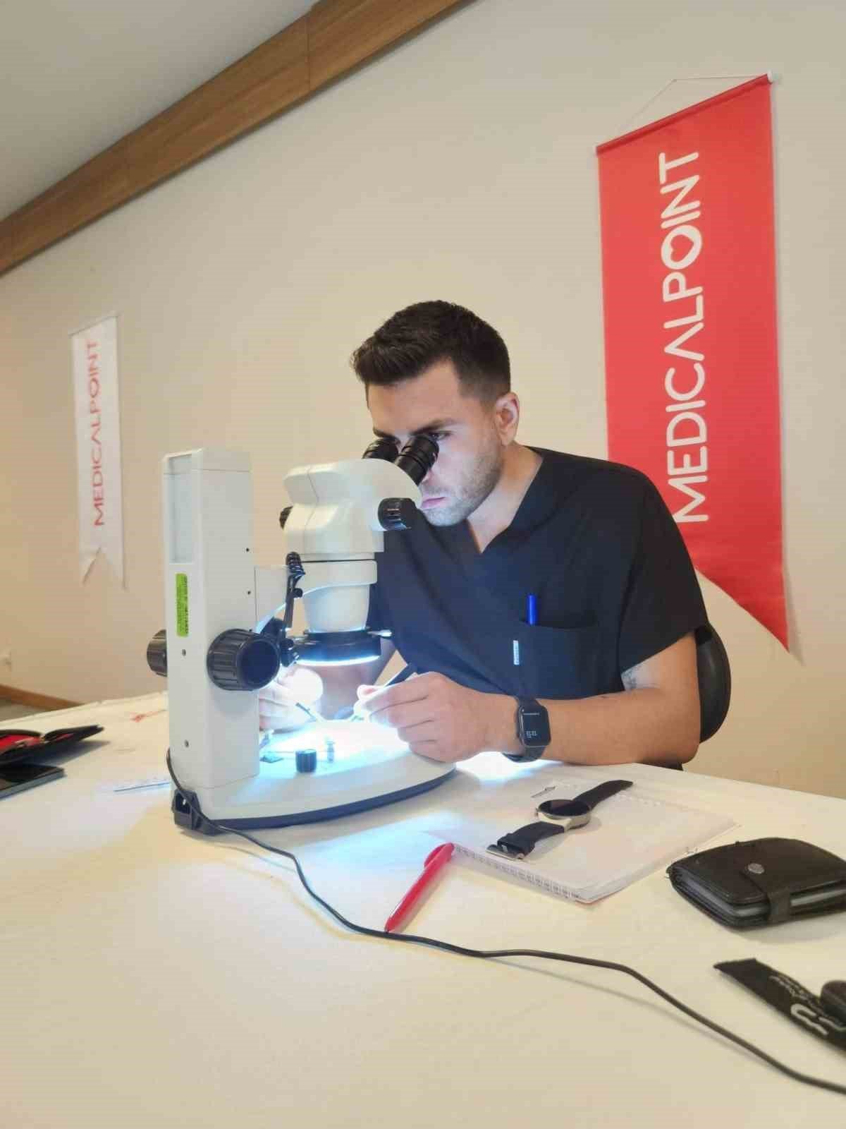 Medical Point’te, mikrovasküler bypass eğitimi