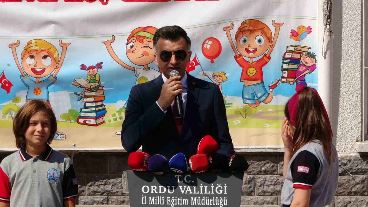 Ordu’da 125 bin öğrenci ders başı yaptı