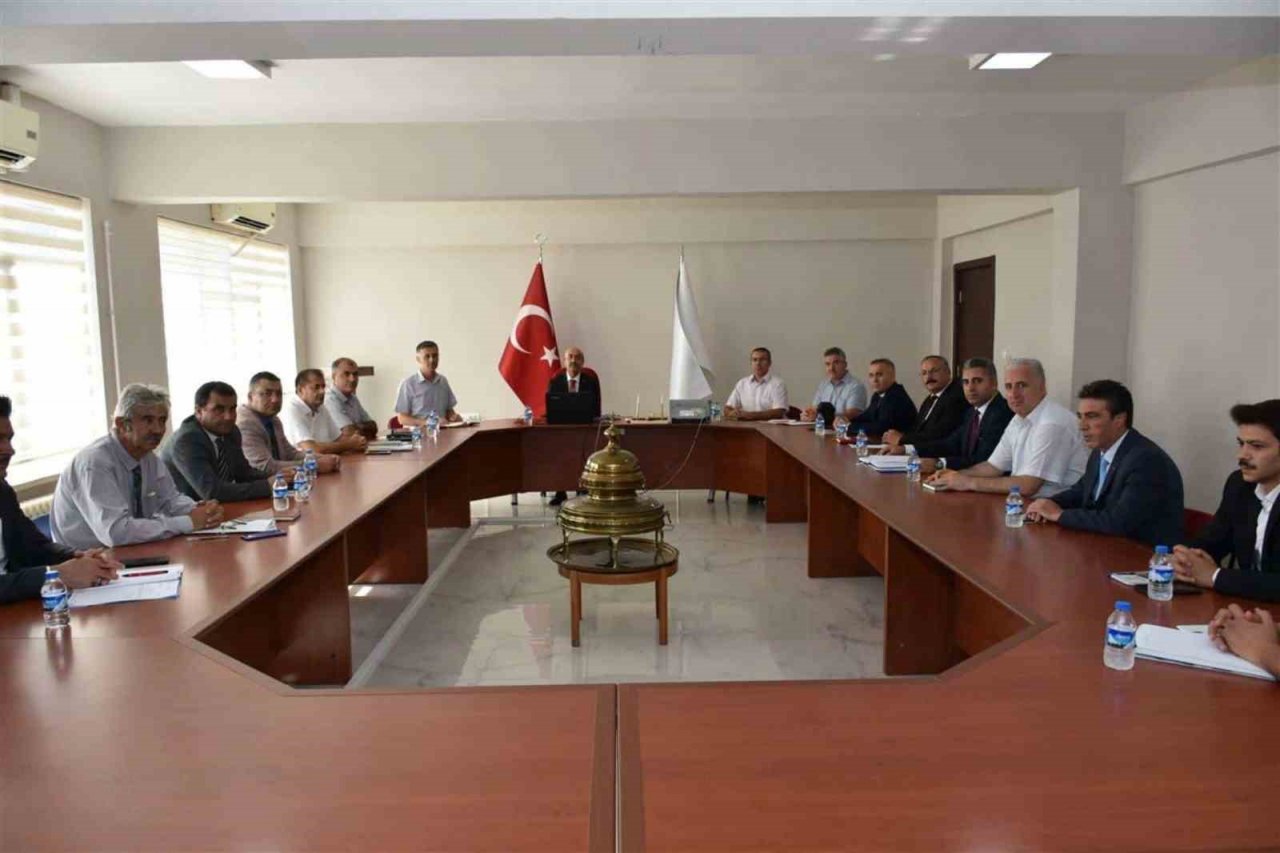 İlçe Milli Eğitim Müdürleri Kurulu toplantısı gerçekleştirildi