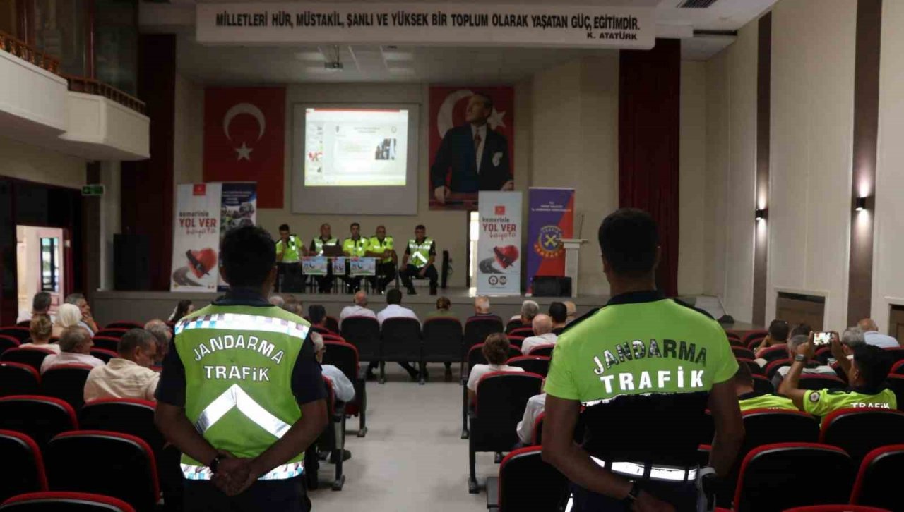 Jandarmadan servis şoförlerine bilgilendirme