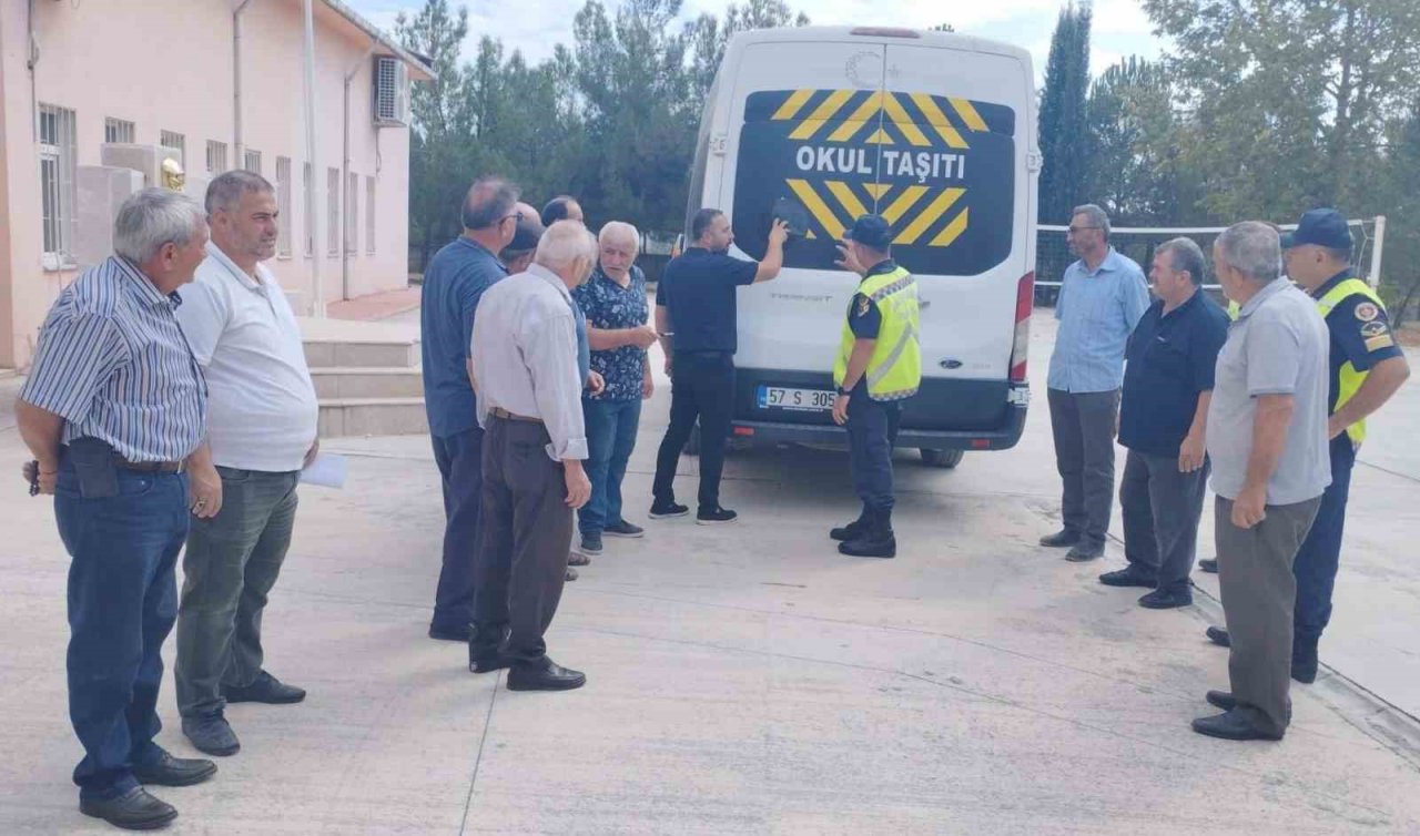 Jandarmadan servis şoförlerine bilgilendirme