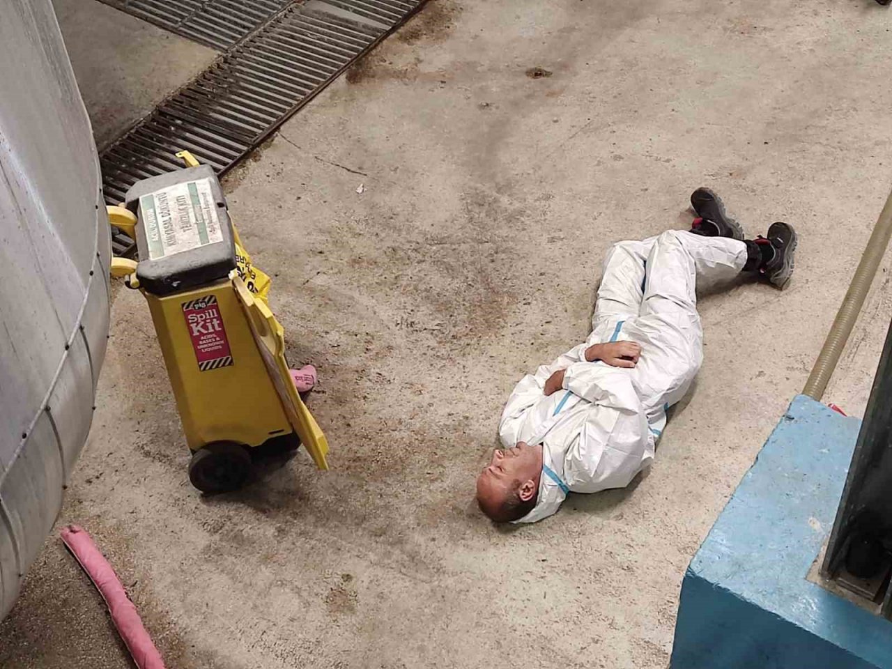 Sunta fabrikasında AFAD ve UMKE destekli KRBN eğitim ve tatbikatı yapıldı