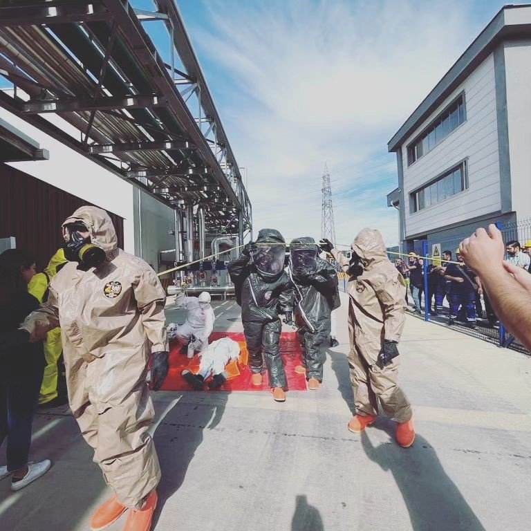 Sunta fabrikasında AFAD ve UMKE destekli KRBN eğitim ve tatbikatı yapıldı