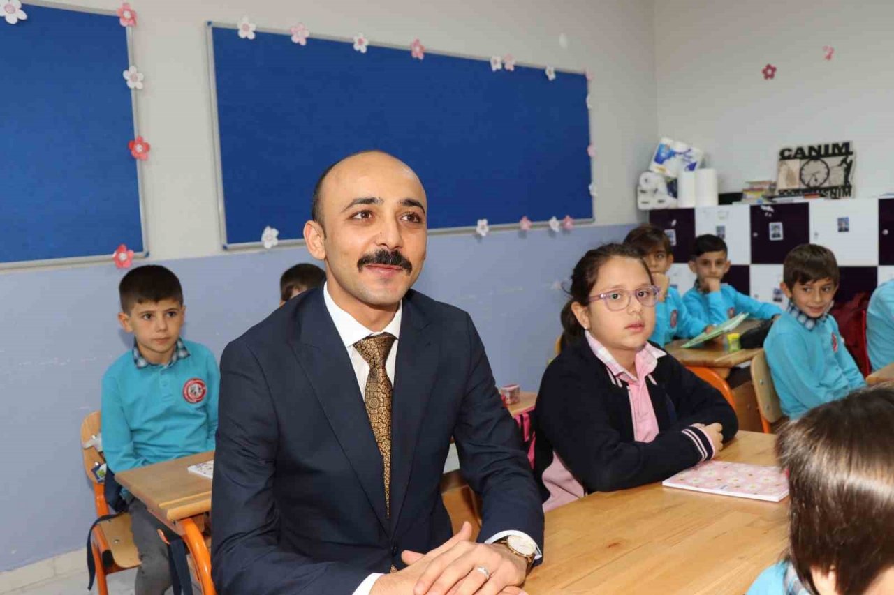 Kaymakamın ilk programı öğrencilerle oldu