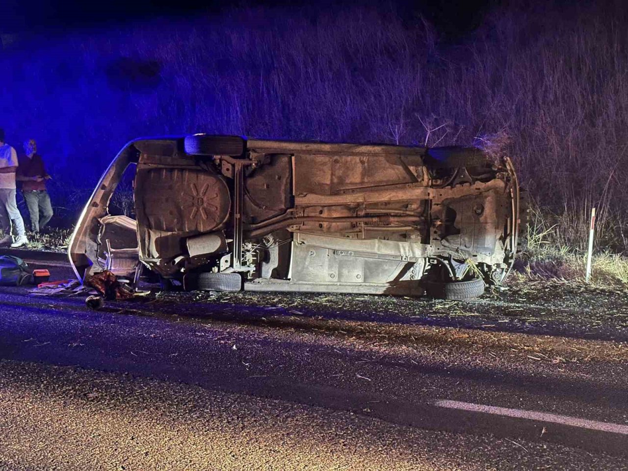 Muratlı-Tekirdağ yolunda kaza: 1 yaralı