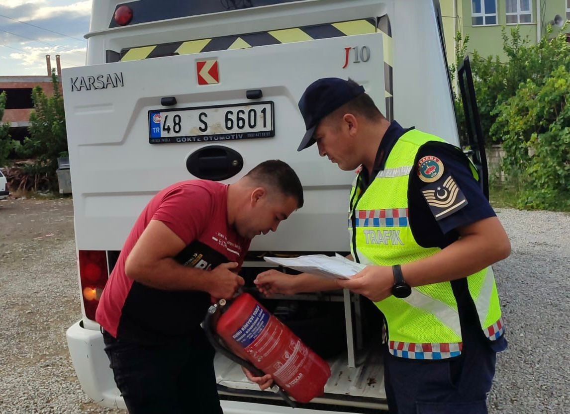 Muğla’da okullar bölgesinde denetimler üst seviyede