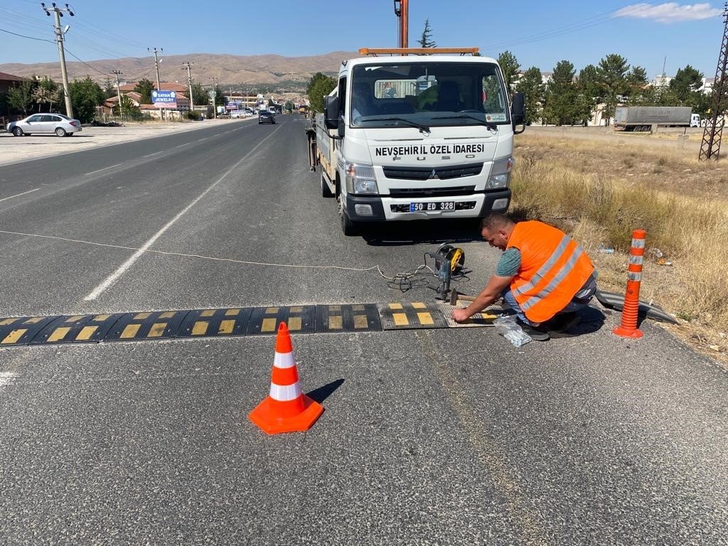 Nevşehir’de alt yapı ve üst yapı çalışmaları devam ediyor