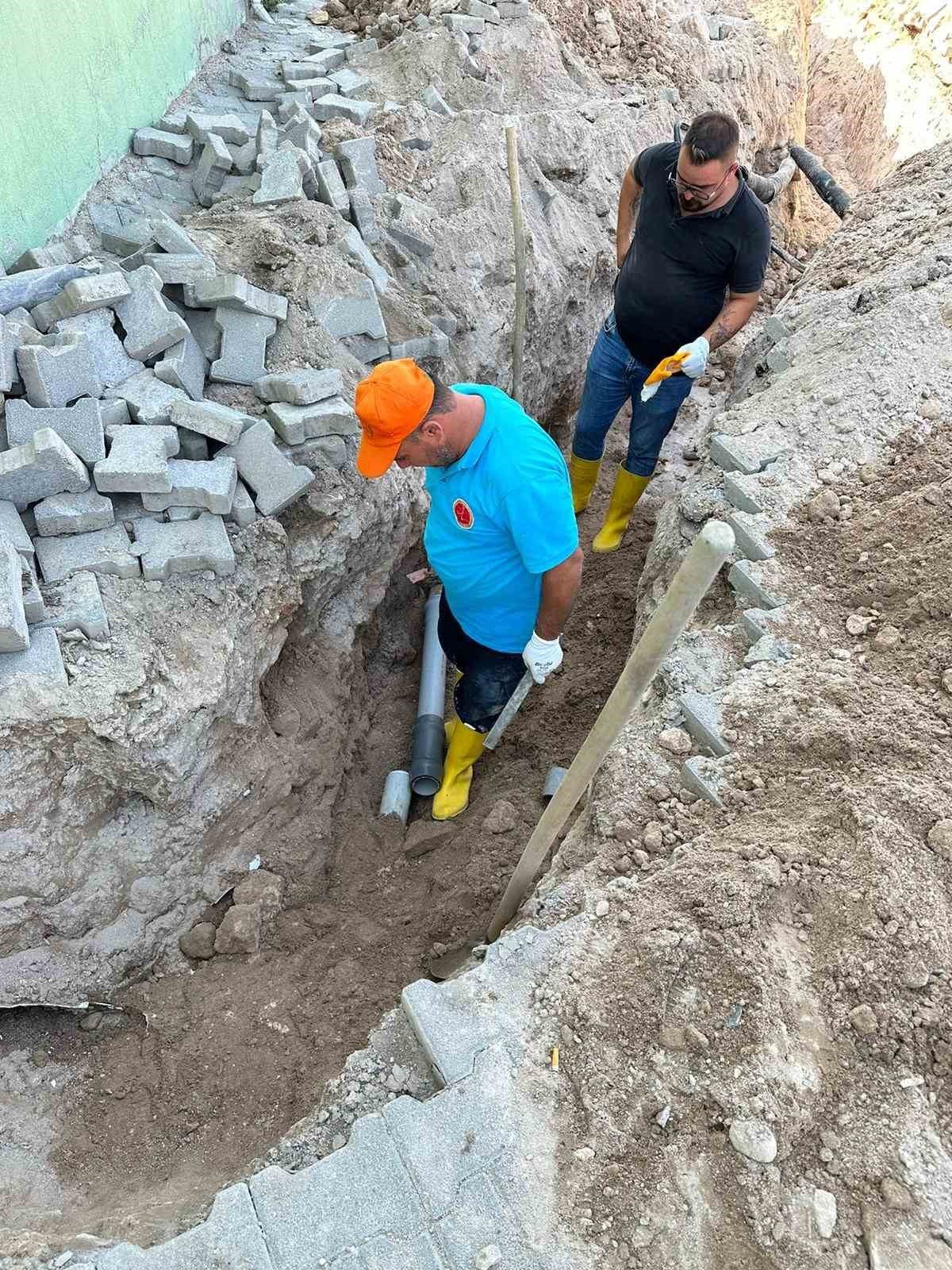 Nevşehir’de alt yapı ve üst yapı çalışmaları devam ediyor