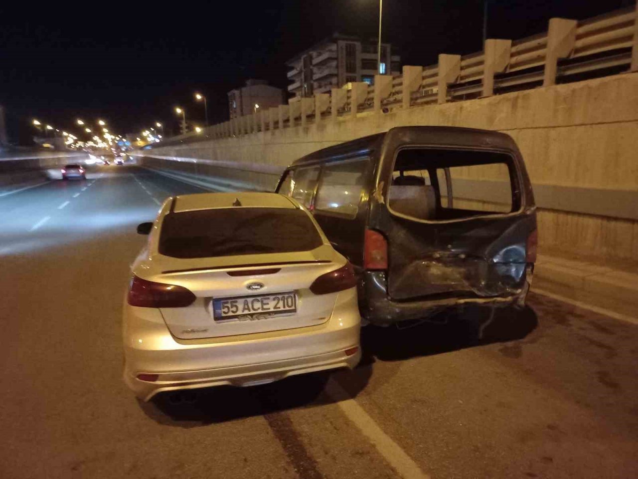Samsun’da zincirleme trafik kazası: 7 yaralı