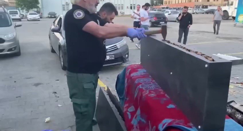 Mobilyada uyuşturucu sevkiyatı