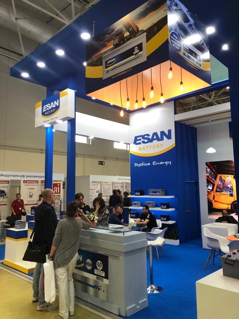 Dünyaya akü ihraç eden firma, ürünlerini bu fuarda tanıttı