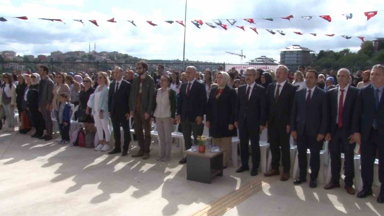 Üsküdar yeni öğretim yılına Şehit Mustafa Cambaz İlkokulu açılışıyla başladı